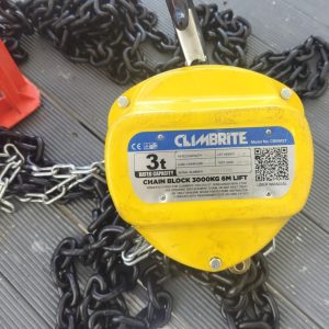 Climbrite 3T 6M Chain Block CB6M3T