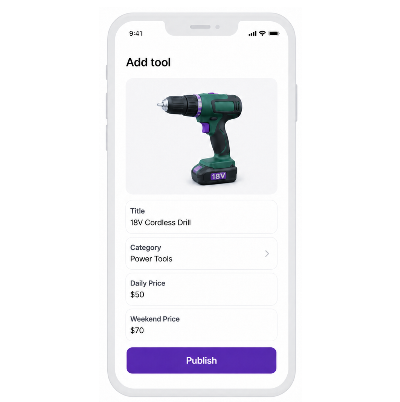 Add your tool on Prum